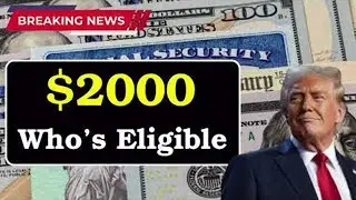 who's receiving a $2,000 Social Security payment on MONDAY | 4TH STIMULUS CHECK