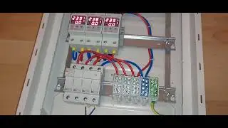 Tablou electric de 60 module Hager cablat și bun de utilizat .