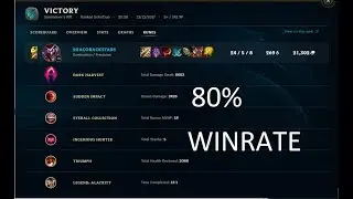 dark harvest Shaco! 80% WINRATE soloQ! ONE SHOTS ADC! FULL GAMEPLAY Season 8