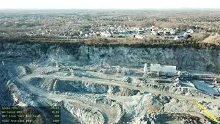 Mavic Pro Flying Across the Rockville Quarry
