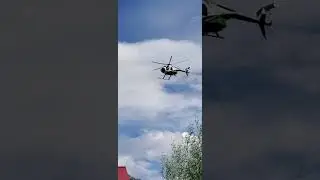 #wyoming stuff | #mcdonnelldouglas #MD500 #helicopter #flyby  🤠🤙🤙 #mountains