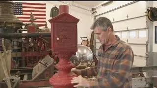Working on the Great Falls Fire Rescue museum