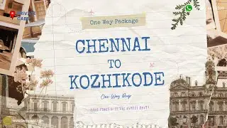 Affordable Chennai to Kozhikode One Way Drop #kozhikode #chennaitourism #calicut #outstationtaxi