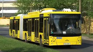 Поездка на автобусе МАЗ-215,г/н АС 4206-7, марш.1