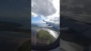 Turkish Airlines flight #TK1977, Landing in Dublin.