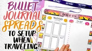 5 незаменимых разворотов для путевого журнала ✈️ Идеи и вдохновение для Bullet Journal