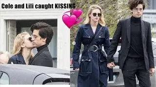 Cole Sprouse and Lili Reinhart CAUGHT KISSING