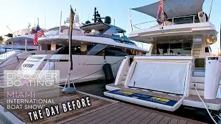 Miami International Boat Show 2026 THE DAY BEFORE &ndash; Final Preparations. Behind the Scenes #MIBS