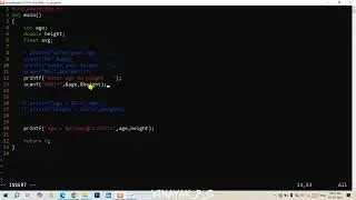 C Programming Malayalam Tutorial | scanf() & printf() Explained with Examples