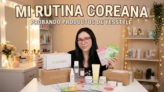 Mi rutina coreana (probando productos de yesstyle) 
