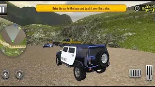 US Police Car Plane Truck & Ship Transporter - Android Gameplay 1080p60