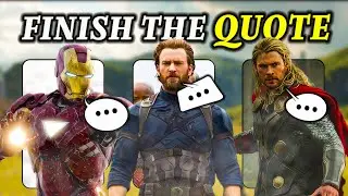 Can You Finish The MCU Quote? | Movie Trivia Quiz