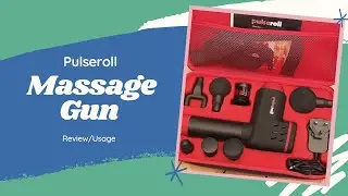 Pulseroll Percussion Massage Gun Review | Laura : Fat to Fit