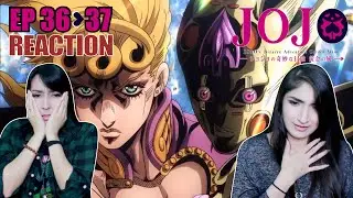GOLD EXPERIENCE REQUIEM!! | JoJo's Bizarre Adventure Golden Wind Episodes 36-37 Reaction Highlights
