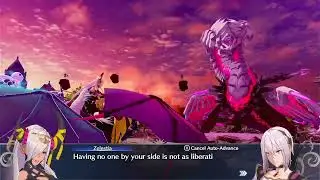 Fire Emblem Engage - Zelestia vs Fell Nil battle dialogue