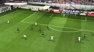 Pro Evolution Soccer 2016 online goal against friend