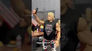 WWE Action Figure Set Up: 4th of July #wwefigures #johncena #4thofjuly