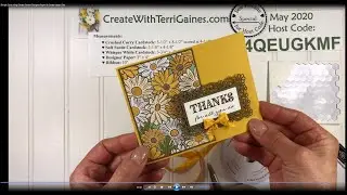 Simple Card using Ornate Garden Designer Paper & Ornate Layers Dies