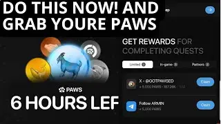 Paws Mystery Quest ; How To Complete X-GOTPAWSED QUEST | Step- BY-Step Video Guide  PAWS🐾 Last QUEST