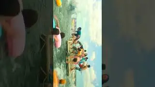The Meg 🎬 beach Attack #themeg #netflix