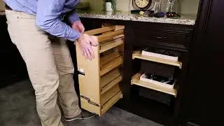 Rev-a-Shelf 449 Base Organizer Installation by KitchenSource.com
