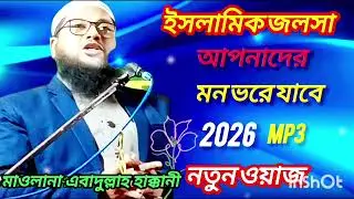 ইসলামিক জলসা 🙏 মাওলানা ইবাদুল্লাহ হাক্কানী