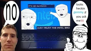 a laptop with INTEL HD GRAPHICS... the hd graphics?