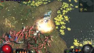 Path of Exile - Poison/Shock Crit Voltaxic Rift Build (Dry Peninsula Map)