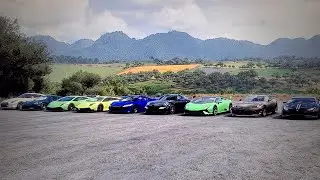 FH5 drag race: Huracan EVO LFA Huracan Tecnica 911 NSX Murcielago SV Gallardo 570S Nissan GTR 