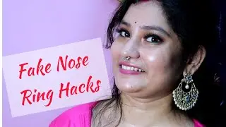 Fake Nose Ring Hacks | DIY Fake Piercings | DIY Ideas and Hacks #chitchat