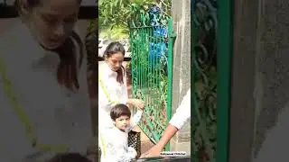 Shahid Kapoor Son with his Mom Mira Kapoor 😘❤️ #shahidkpoor #bollywoodchitchat #shorts