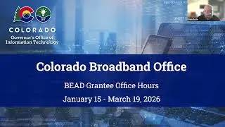 Kickoff Session: BEAD Provisional Awardee Office Hours, Jan. 15, 2026