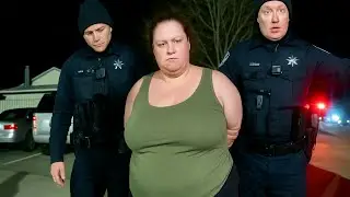 Woman DARES Officers To Put Her In The CAR!
