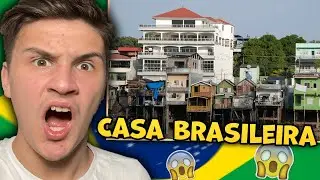 What a Brazilian House IS ACTUALLY LIKE ! |🇬🇧 Gringo Britânico Reagindo