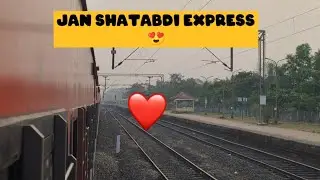 Jan Shatabdi Express Madgaon To Mumbai 12052 | Kankavali Railway Station | Konkan Railways | Train |