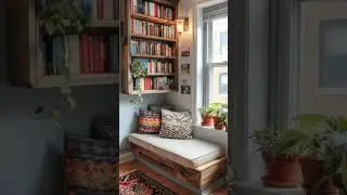 #library #corner #house #design #housedesign #housedecor #decor #books #interiordesign #booklover
