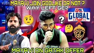 🚀mayavi join godlike or not ?🤫 mayavi why left Ge?😮