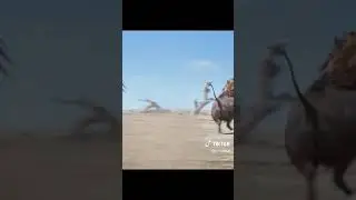 mufasa and Simba ,fight for throne