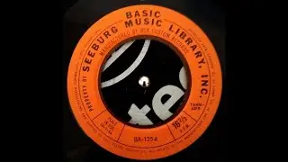 Seeburg 1000 Basic Background Music Library 16 2/3 RPM Record-  BA-125 Place In Use 10-1-1966