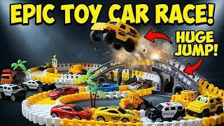 THE CRAZIEST TOY CAR RACE EVER! Epic Jumps & Insane Action!