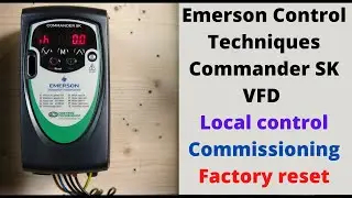 Emerson VFD error code 45 input sequence error , incorrect supply phase sequence