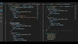 Delete, List Crud Operations how to perform in node