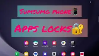 How to apps🔐 lock(Sumsung galaxy)कैसे लगाए,#TichwithBanti #shorts