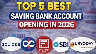 Top 5 Best ZERO Balance Accounts in 2026  | Best Bank For Savings Account