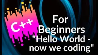 C++ for beginners chapter 1 - Online compiler and Hello world code analysis