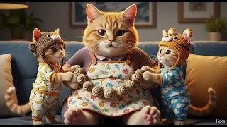 Heartwarming Moment Kittens Surprising Mama Cat with Shell Jewels