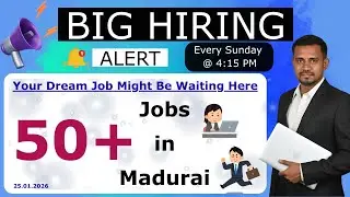 Jobs in Madurai | Latest Private Job Vacancies | Fresher & Experienced Opportunities