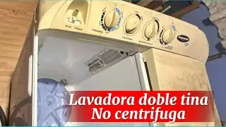 DAEWOO DW-1051 motor solo zumba pero no gira. Reparación con $80.0 pesos mexicanos.