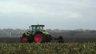 SLOTEN KLEPELEN MET CLAAS 510 ARION