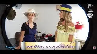 Maria Pălăria, fata cu 250 de pălării: 